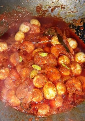 Foto resep Sambal Goreng Udang Telur Puyuh