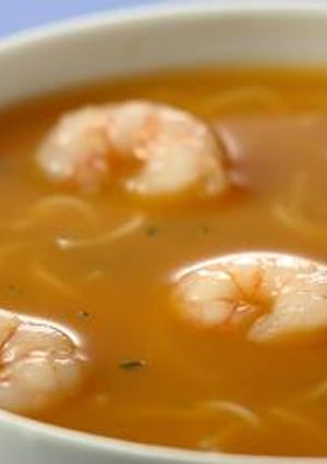 Foto principal de Sopa de pescado con langostinos