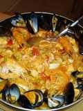 Seafood and Chicken Paella