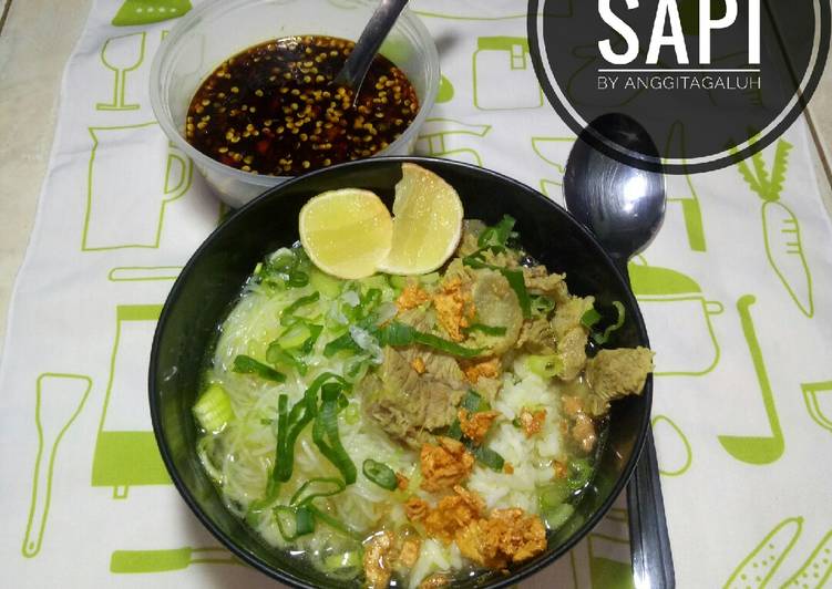 Cara Gampang Membuat Soto Daging Sapi, Menggugah Selera