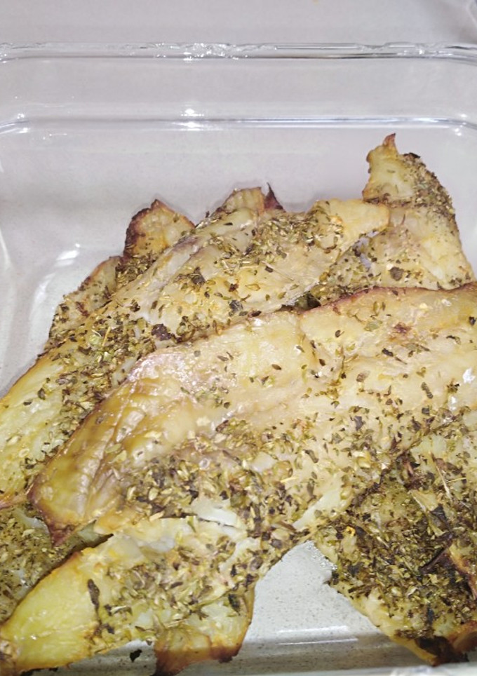 Una foto de Filet de merluza al horno