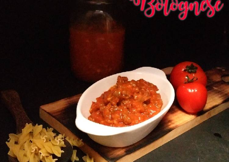 Bolognese Sauce Homade