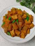 Tahu kikil cabe Hijau