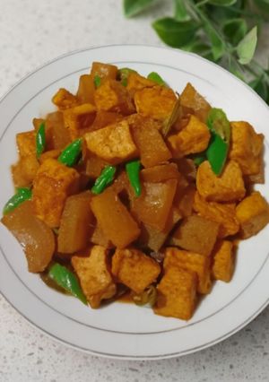 Foto resep Tahu kikil cabe Hijau