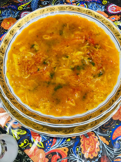 عکسی از دستور سوپ مرغ وجعفری