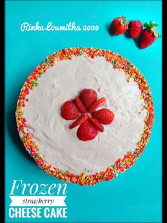 Foto resep Frozen Strawberry cheese cake