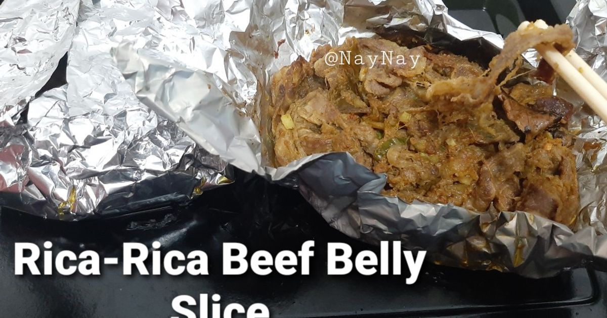 Resep Rica Rica Panggang (Beef Belly Slice) oleh NayNay - Cookpad