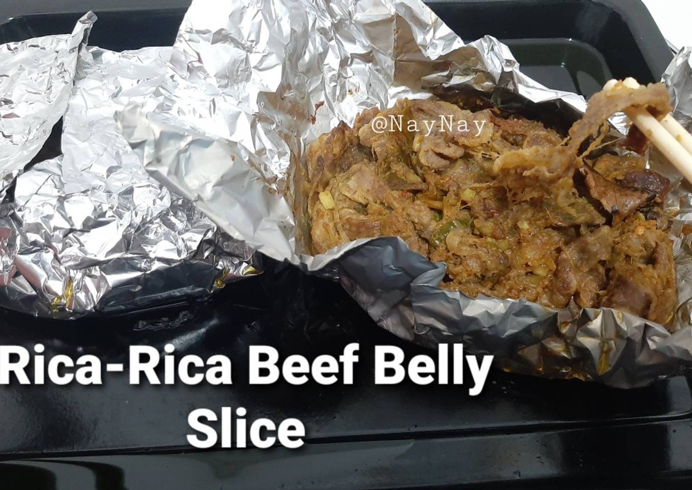 Rica-Rica Panggang (Beef Belly Slice)