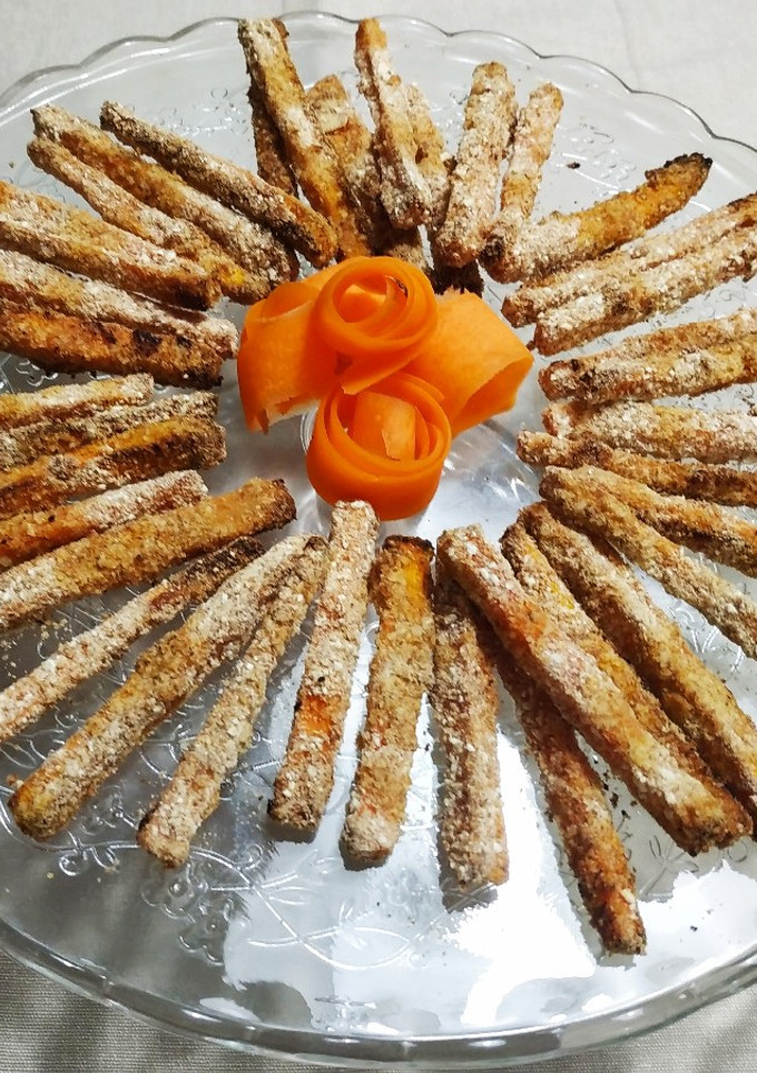Una foto de Snacks de zanahorias
