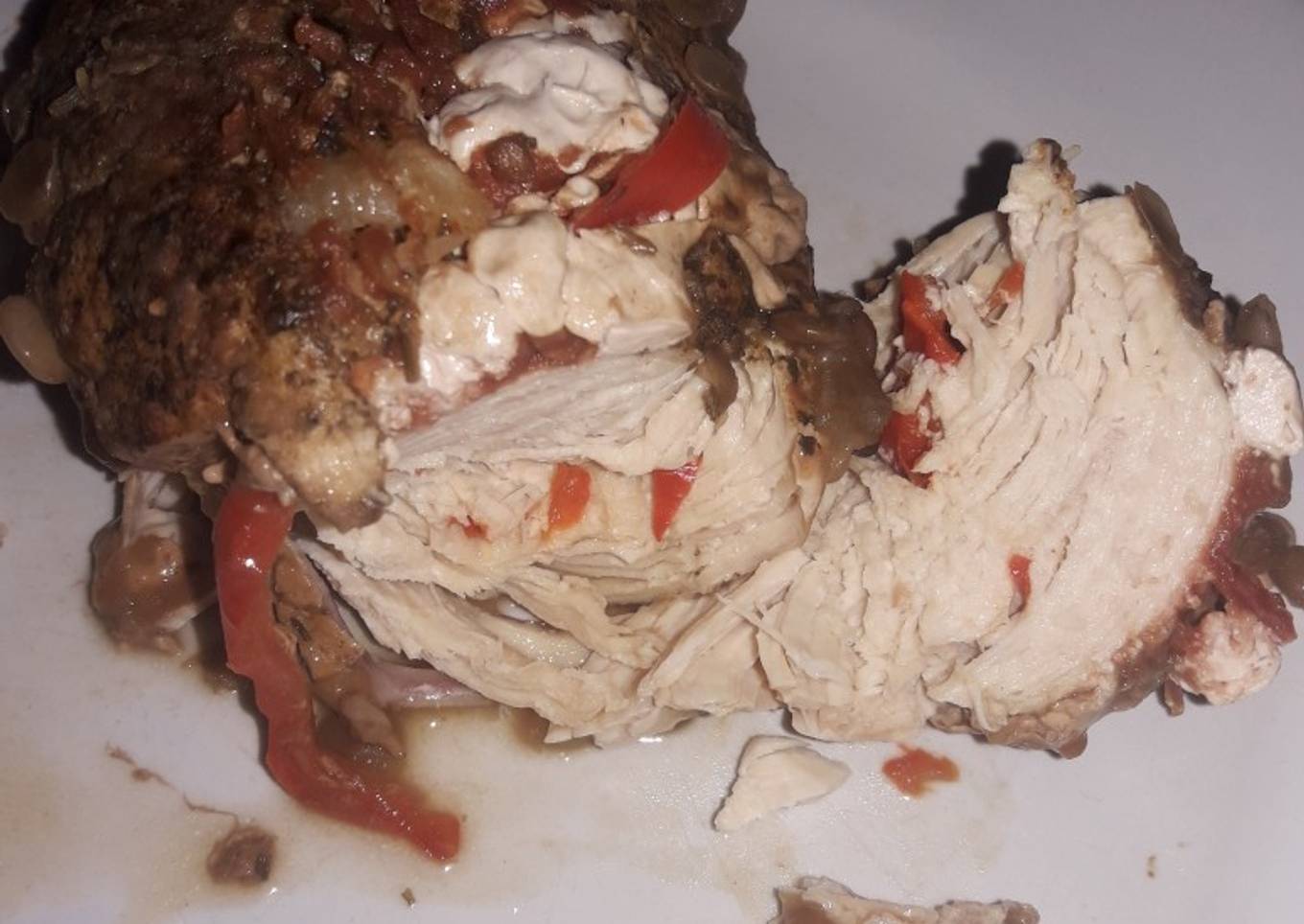 Pollo a la abuela