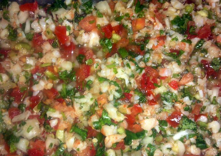 Recipe of Quick Shrimp Ceviche