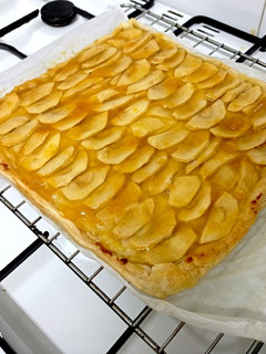 Una foto de Tarta de manzana