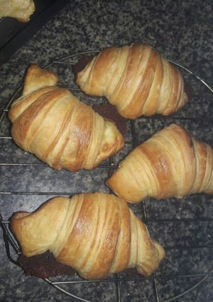 Una foto de Croissant hojaldrados