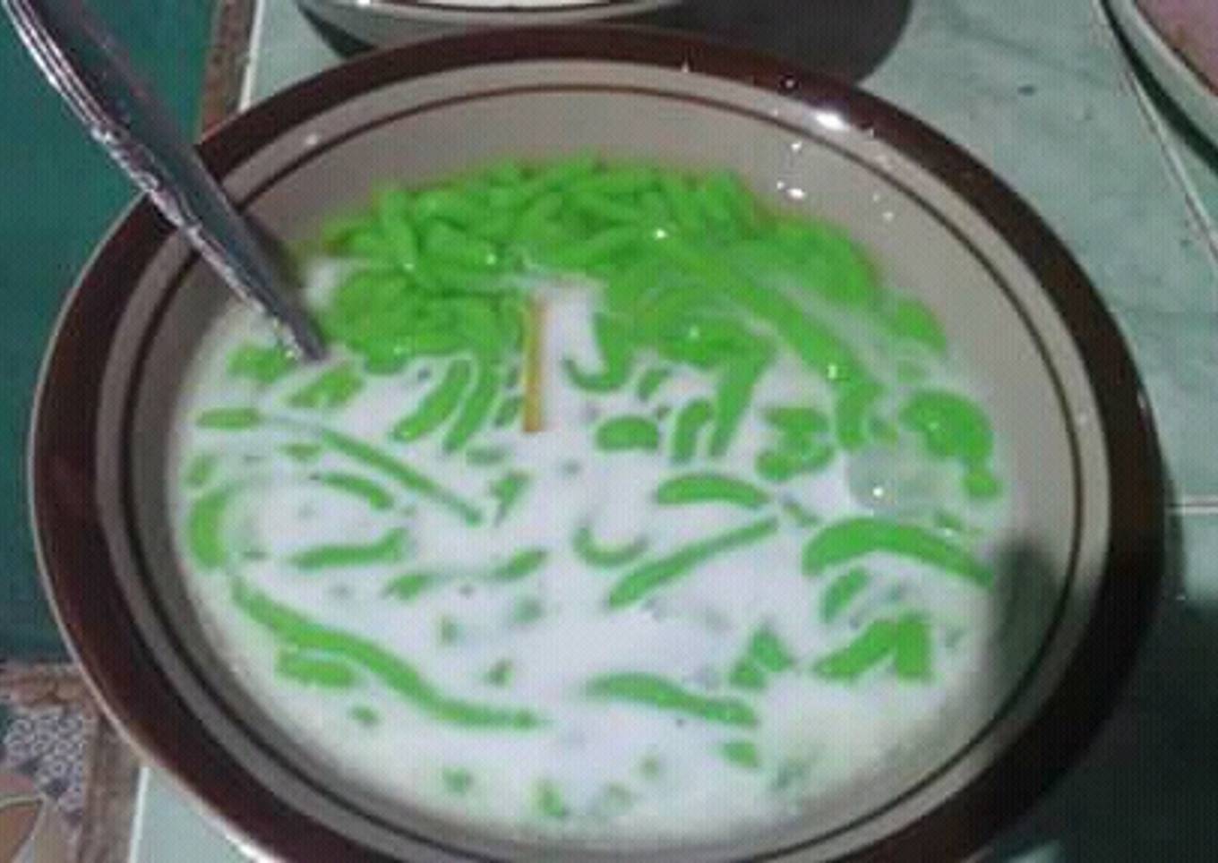 Cendol beras sederhana