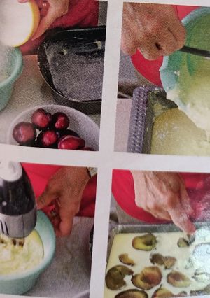 O poză a rețetei Prăjitura de prune. O rețetă simplă și o prăjitură ft gustoasă😋.