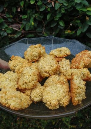 Una foto de Galletitas de coco sin harina