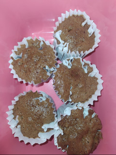 Una foto de Receta de magdalenas de chocolate en el microondas