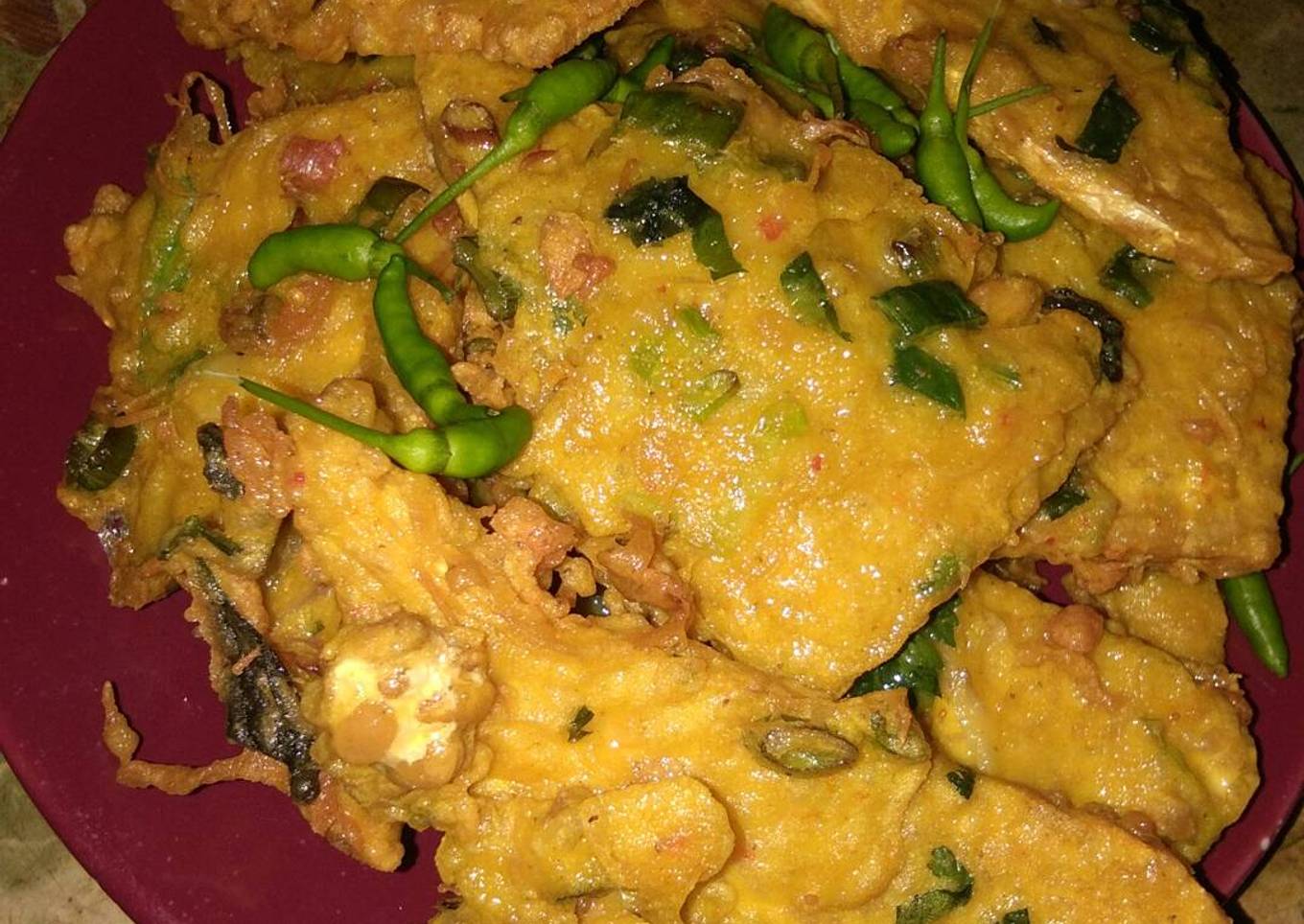 Tempe berdoa untuk Purvakarta