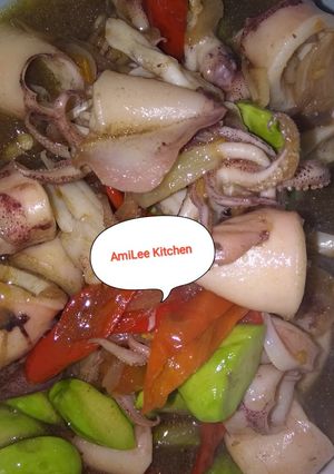 Foto resep Tumis Cumi Asin Pete pedas enddulll