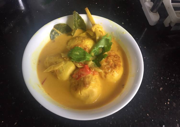 Opor Telur Rebus Masak Santan.yumy yumy