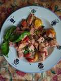 Bocconcini di tonno alla mediterranea 