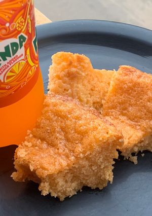 A picture of Mirinda cake.