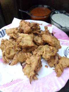 A picture of Pickle Fritters| Achari Pakory ☘️🌼🍀.