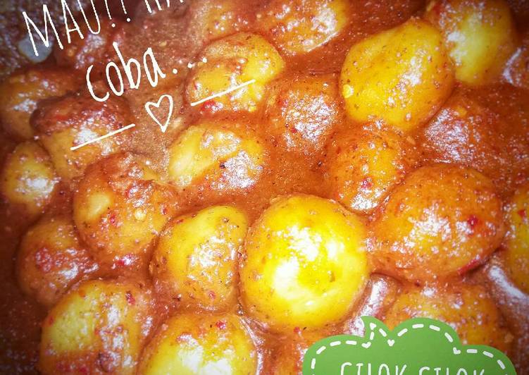 Bahan Cilok Pecel | Langkah Membuat Cilok Pecel Yang Bisa Manjain Lidah