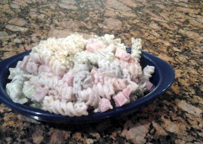 Step-by-Step Guide to Make Perfect Mj's Rotini and ham pasta salad