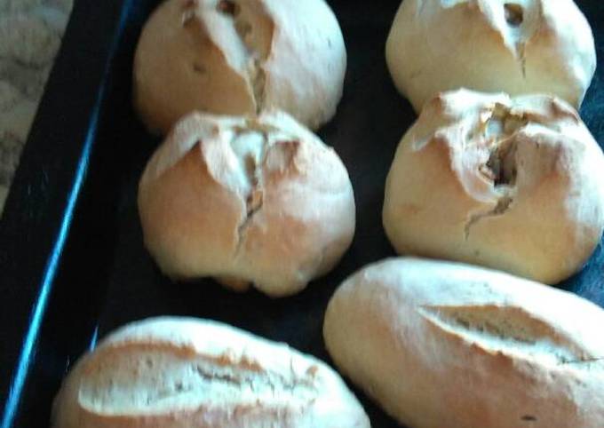 Pan Casero Con Chicharr n Receta De Vivana Cookpad