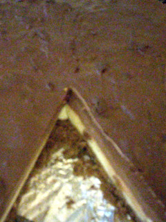 Una foto de Tarta de tres chocolates