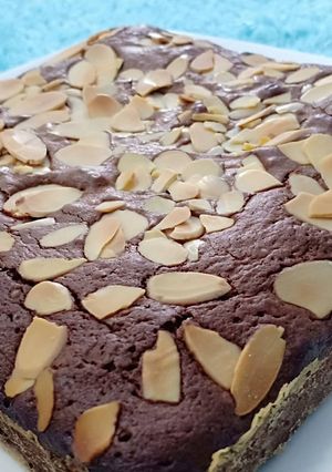 Foto resep Brownies Almond