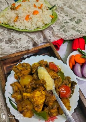 ক‍্যাপসি বাটার চিকেন(capsi butter chicken recipe in Bengali) রেসিপির প্রধান ছবি