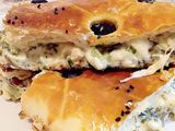 فطيرة بحشوة السلق والدجاج