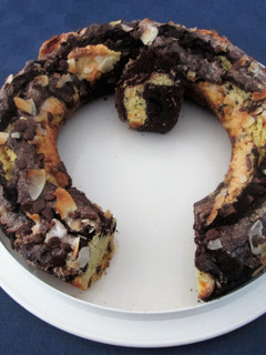 Foto di Ciambella Marmorizzata Cacao e Cocco