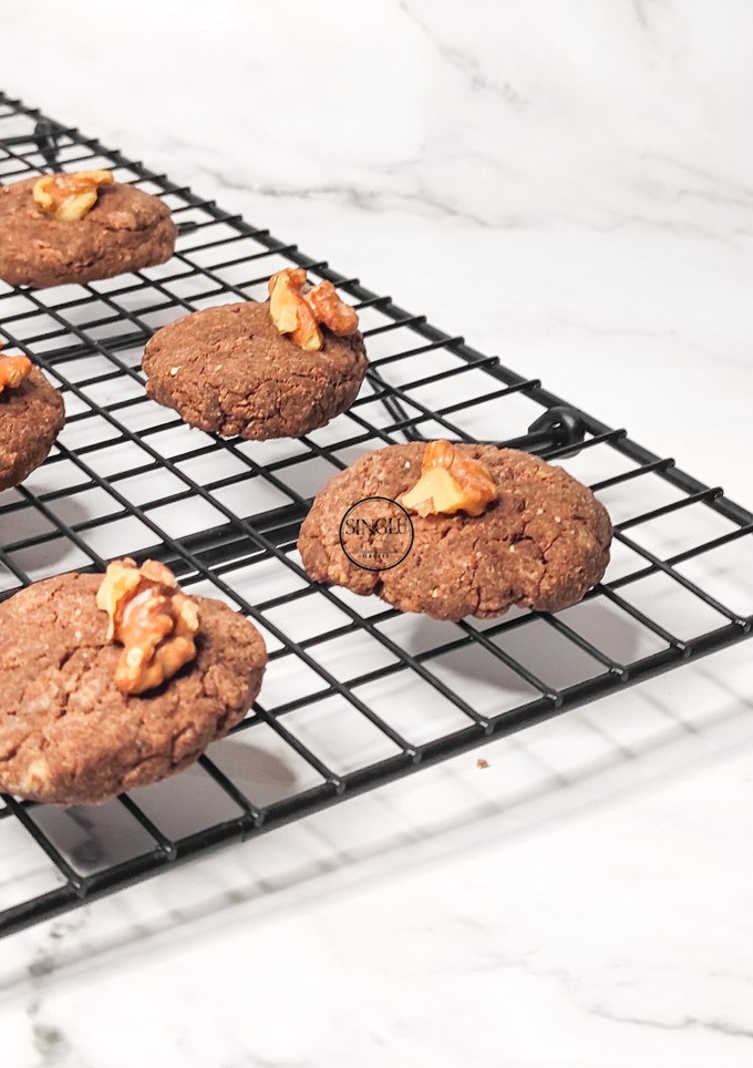 Una foto de Galletas de chocolate, sin gluten