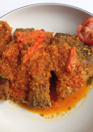 Foto resep Ikan gurame pesmol