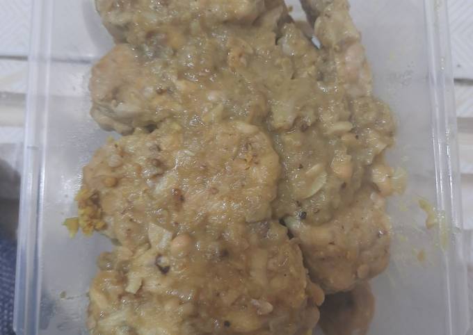 Tempe goreng lengkuas