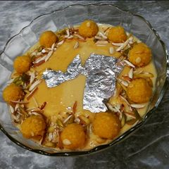 Motichoor Ladoo Kheer A picture of Motichoor Ladoo Kheer.