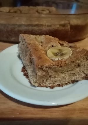 Una foto de Torta de banana integral 🍌💛 🥰