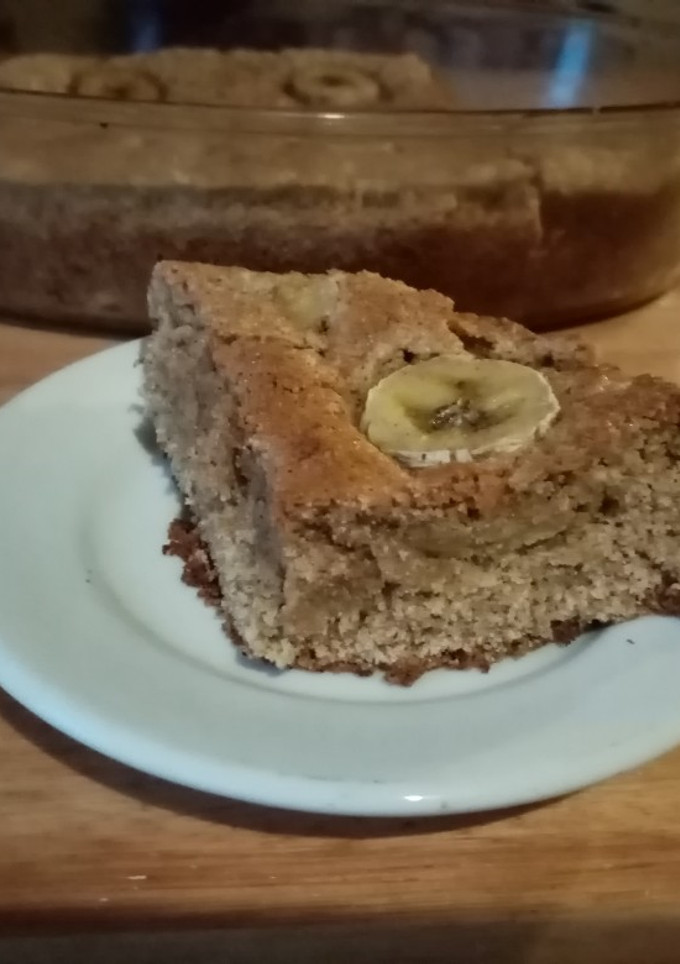 Una foto de Torta de banana integral 🍌💛 🥰