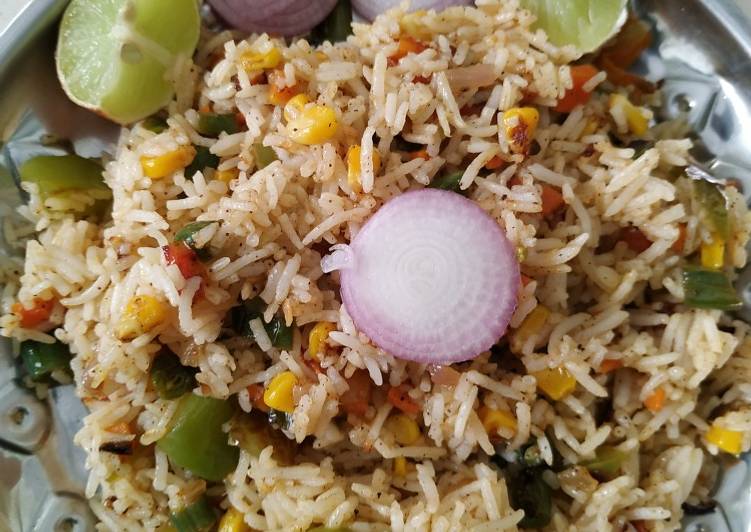 Vegetables fried rice
