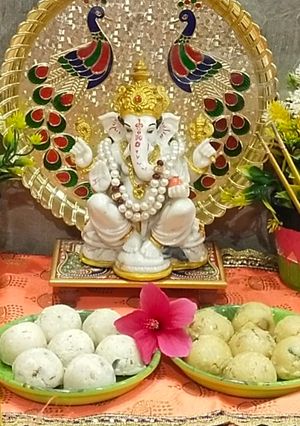 चावल की पिन्नी रेसिपी मुख्य फोटो