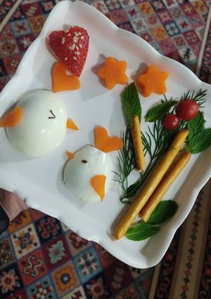 عکسی از دستور دیزاین صبحونه کودک