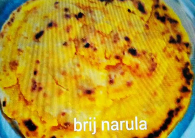 Easiest Way to Make Ultimate Besan Lachcha Parantha /pinwheel parantha