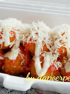 Foto resep Bakso Ayam Goreng Crispy Homemade