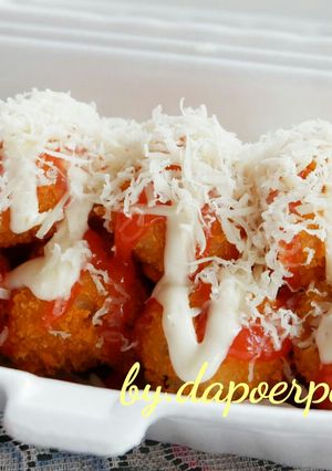 Foto resep Bakso Ayam Goreng Crispy Homemade