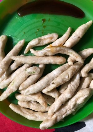 Foto resep Pempek mini tanpa ikan tanpa cuko