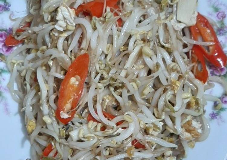 Kiat-kiat memasak Tumis kecambah enak