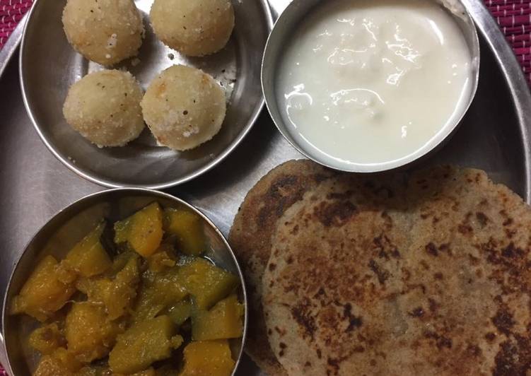 How to Prepare Super Quick Homemade Singhara aata paratha